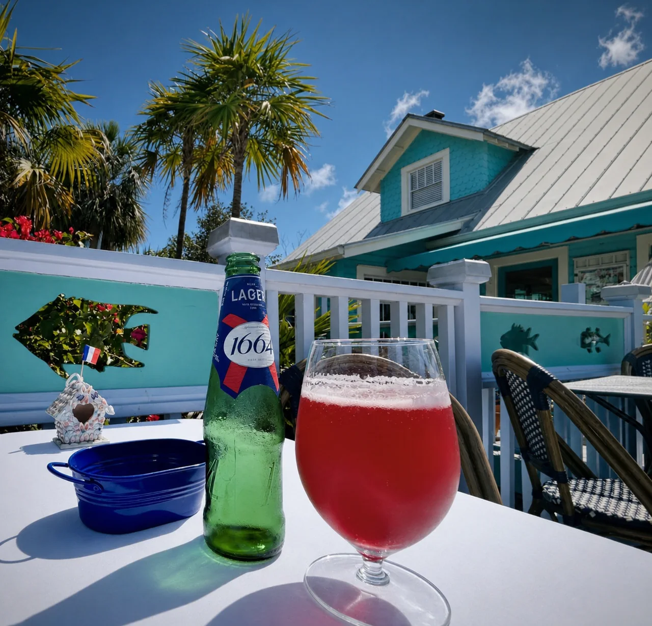 The Patio at Bleu RendezVous