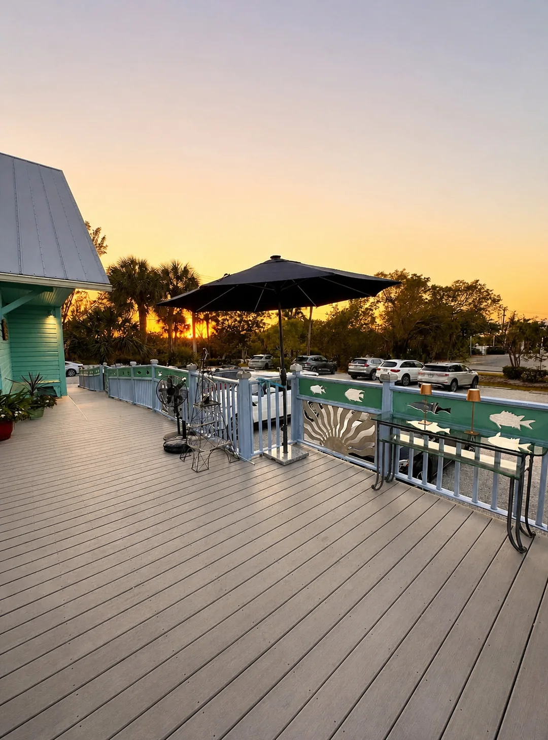 The Patio at Bleu RendezVous
