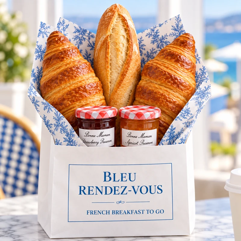 Croissants - Baguette for two